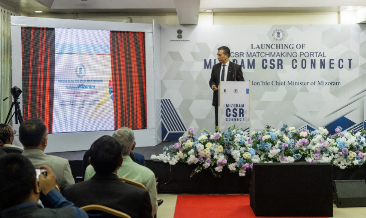 CHIEF MINISTER-IN CSR MATCHMAKING PORTAL - MIZORAM CSR CONNECT A HAWNG ...